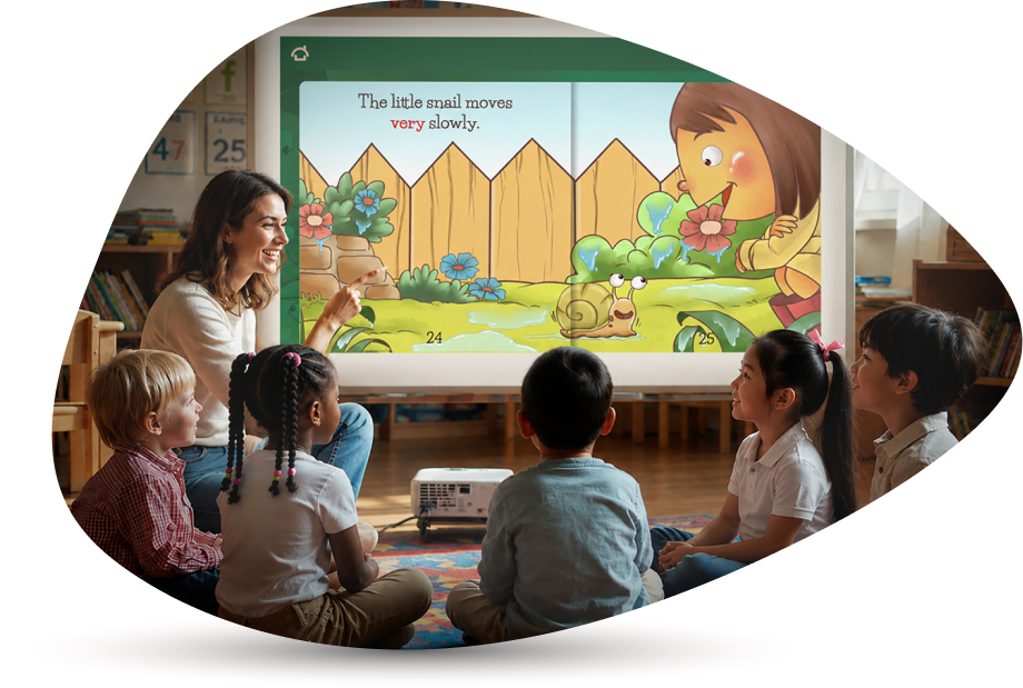 NoMeLoMe offers interactive and animated storybooks for kids with educational stories, picture books, and fun digital reading experiences.
